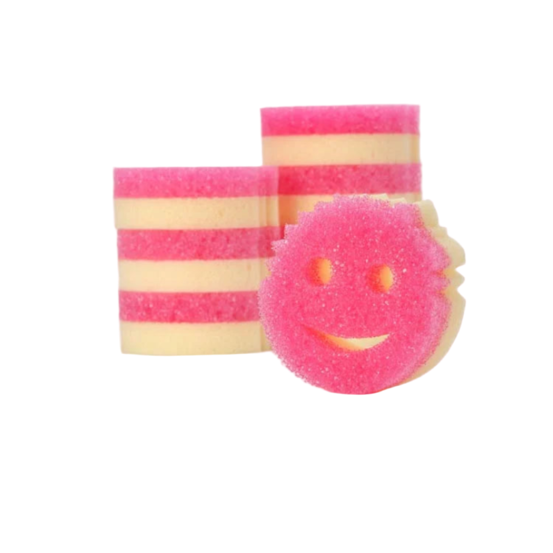 🧽 Scrub Mommy Çift Taraflı Sünger ve Ovalayıcı – 6’lı Set